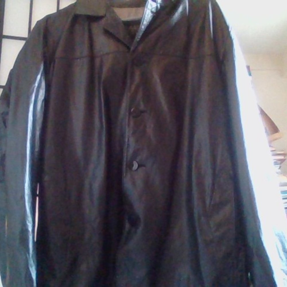 Wilson's Soft Black Leather Men's Jacket